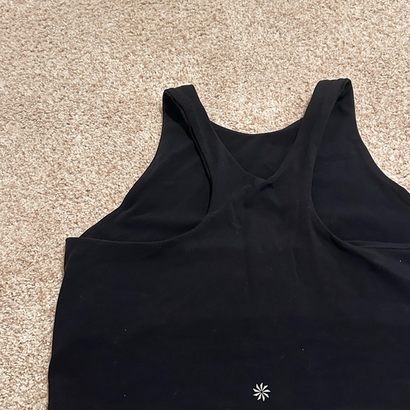 Athleta Conscious Crop Top - A-C Cup - Black - Highneck - Picture 4 of 7